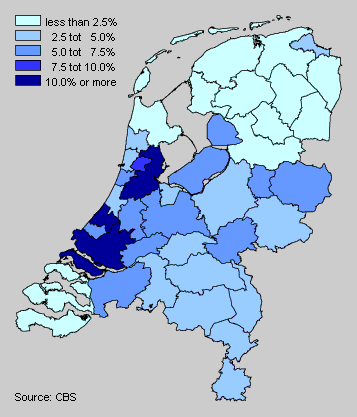 Nearly one million Muslims in the Netherlands