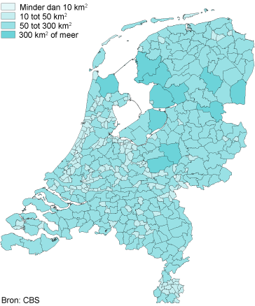 Oppervlakte nederland